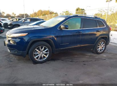 Lot #3035095344 2018 JEEP CHEROKEE LIMITED 4X4