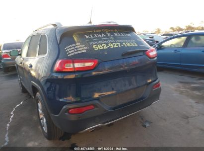 Lot #3035095344 2018 JEEP CHEROKEE LIMITED 4X4