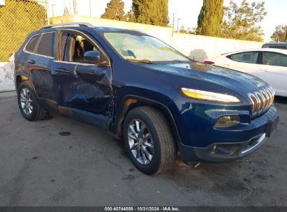 Lot #3035095344 2018 JEEP CHEROKEE LIMITED 4X4