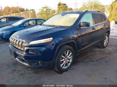 Lot #3035095344 2018 JEEP CHEROKEE LIMITED 4X4