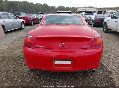 Lot #3007839848 2002 LEXUS SC 430