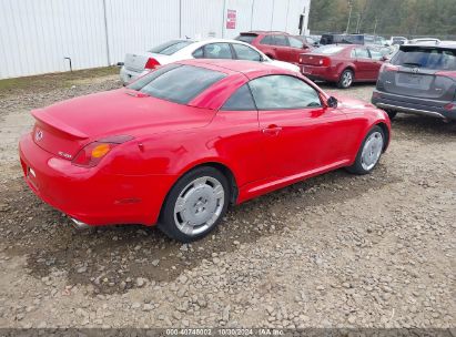 Lot #3007839848 2002 LEXUS SC 430