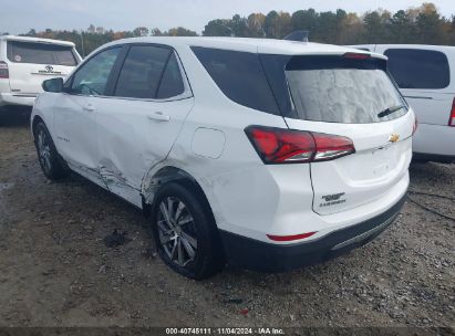 Lot #3037546238 2024 CHEVROLET EQUINOX FWD LT