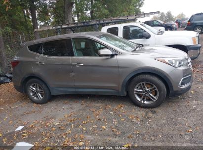 Lot #3017359588 2018 HYUNDAI SANTA FE SPORT 2.4L