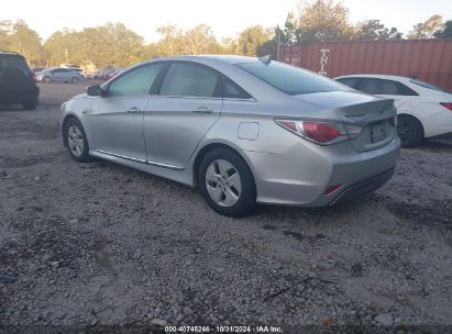 Lot #2995295886 2012 HYUNDAI SONATA HYBRID