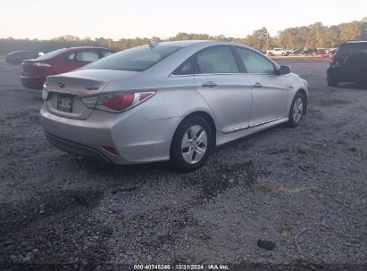 Lot #2995295886 2012 HYUNDAI SONATA HYBRID