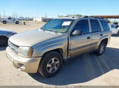 Lot #2990356418 2004 CHEVROLET TRAILBLAZER LS