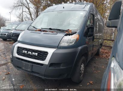 Lot #2995295874 2019 RAM PROMASTER 3500 CARGO VAN HIGH ROOF 159 WB EXT