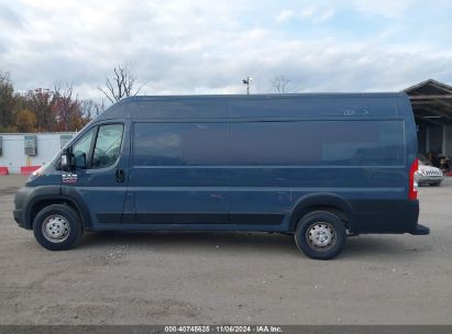 Lot #2995295872 2020 RAM PROMASTER 3500 CARGO VAN HIGH ROOF 159 WB EXT