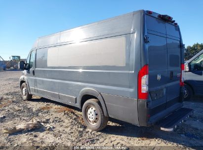 Lot #2992822339 2021 RAM PROMASTER 3500 CARGO VAN HIGH ROOF 159 WB EXT