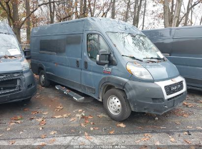 Lot #2995295866 2019 RAM PROMASTER 3500 CARGO VAN HIGH ROOF 159 WB EXT