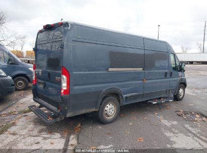 Lot #2995295866 2019 RAM PROMASTER 3500 CARGO VAN HIGH ROOF 159 WB EXT