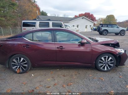 Lot #2992822254 2022 NISSAN SENTRA SV XTRONIC CVT