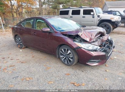 Lot #2992822254 2022 NISSAN SENTRA SV XTRONIC CVT