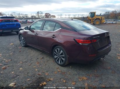 Lot #2992822254 2022 NISSAN SENTRA SV XTRONIC CVT