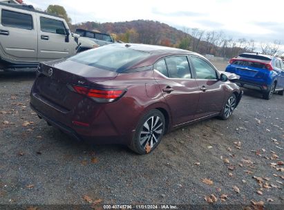 Lot #2992822254 2022 NISSAN SENTRA SV XTRONIC CVT