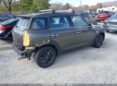 Lot #2995295830 2012 MINI COOPER COUNTRYMAN S