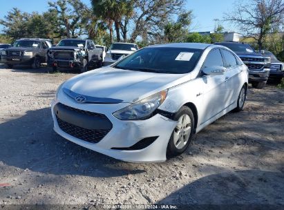 Lot #3037546201 2012 HYUNDAI SONATA HYBRID