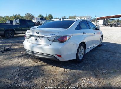 Lot #3037546201 2012 HYUNDAI SONATA HYBRID