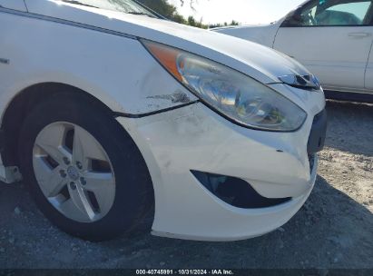 Lot #3037546201 2012 HYUNDAI SONATA HYBRID