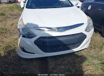 Lot #3037546201 2012 HYUNDAI SONATA HYBRID