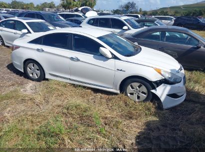 Lot #3037546201 2012 HYUNDAI SONATA HYBRID