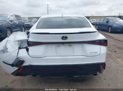 Lot #3055287155 2024 LEXUS IS 350 F SPORT