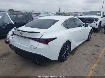 Lot #3055287155 2024 LEXUS IS 350 F SPORT