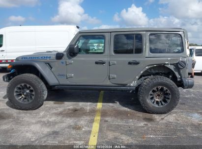 Lot #2990347057 2022 JEEP WRANGLER 4XE UNLIMITED RUBICON 4X4