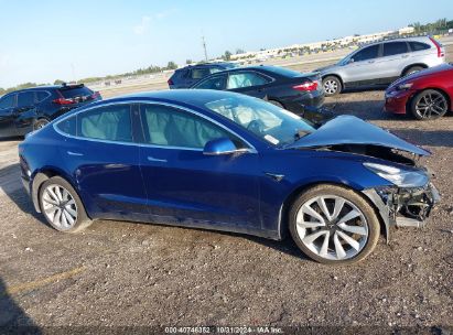 Lot #3035074384 2019 TESLA MODEL 3 LONG RANGE/MID RANGE/STANDARD RANGE/STANDARD RANGE PLUS