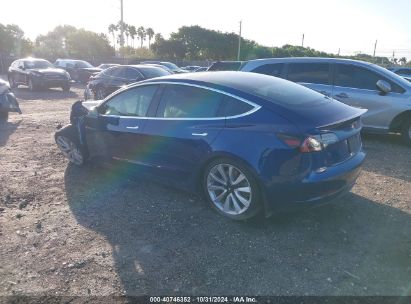 Lot #3035074384 2019 TESLA MODEL 3 LONG RANGE/MID RANGE/STANDARD RANGE/STANDARD RANGE PLUS