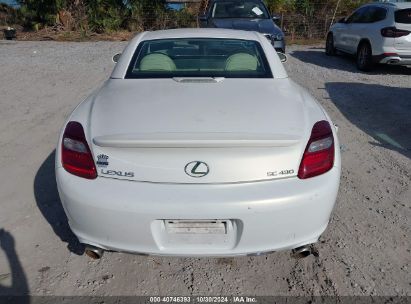 Lot #3037546182 2006 LEXUS SC 430