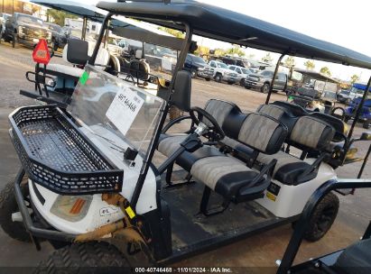 Lot #3006595157 2022 EZ GO 6 PASS GOLF CART