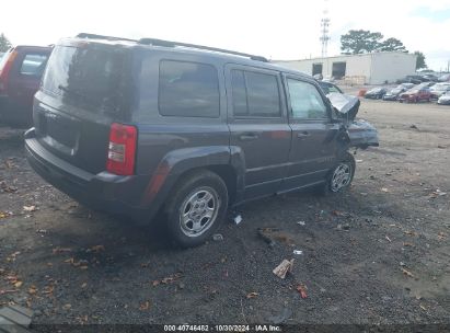 Lot #3035074374 2017 JEEP PATRIOT SPORT FWD