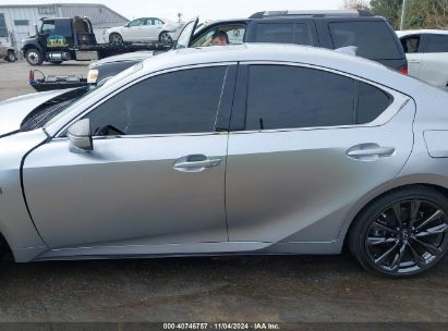 Lot #3050080232 2022 LEXUS IS 350 F SPORT