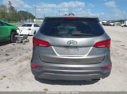 Lot #3021949176 2017 HYUNDAI SANTA FE SPORT 2.4L