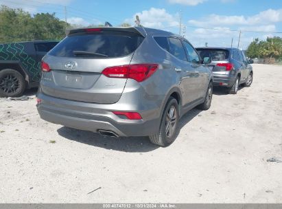 Lot #3021949176 2017 HYUNDAI SANTA FE SPORT 2.4L