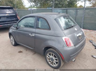 Lot #2992829621 2013 FIAT 500 POP