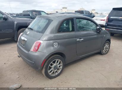 Lot #2992829621 2013 FIAT 500 POP