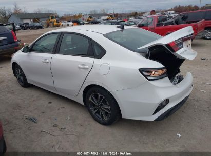 Lot #2995295764 2022 KIA FORTE LXS