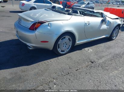 Lot #3044172540 2002 LEXUS SC 430