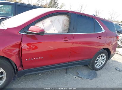 Lot #3037546171 2023 CHEVROLET EQUINOX FWD LT