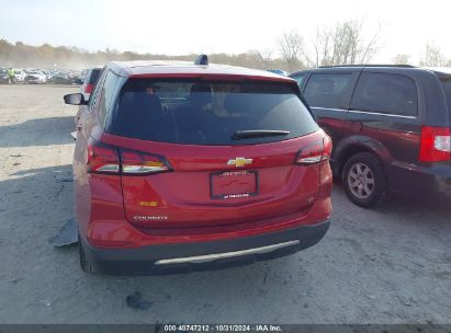 Lot #3037546171 2023 CHEVROLET EQUINOX FWD LT