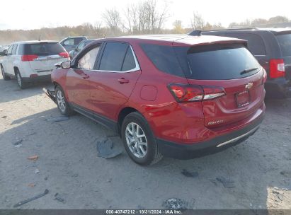 Lot #3037546171 2023 CHEVROLET EQUINOX FWD LT