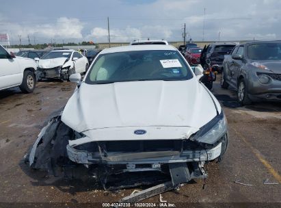 Lot #3056472552 2018 FORD FUSION HYBRID SE