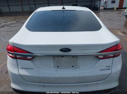 Lot #3056472552 2018 FORD FUSION HYBRID SE