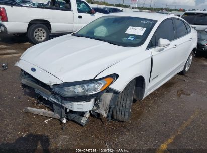 Lot #3056472552 2018 FORD FUSION HYBRID SE