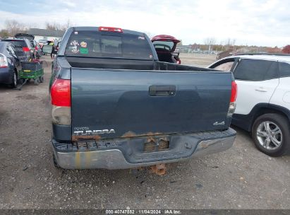 Lot #2995295747 2008 TOYOTA TUNDRA SR5 5.7L V8