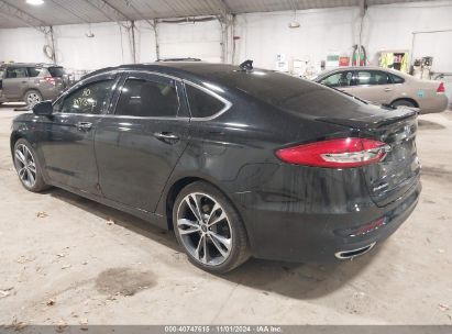 Lot #2990347039 2020 FORD FUSION TITANIUM