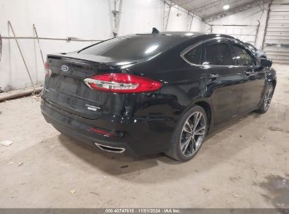 Lot #2990347039 2020 FORD FUSION TITANIUM